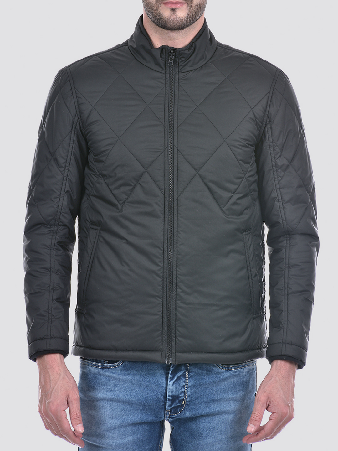 Numero Uno Men Black Full Sleeve Jacket